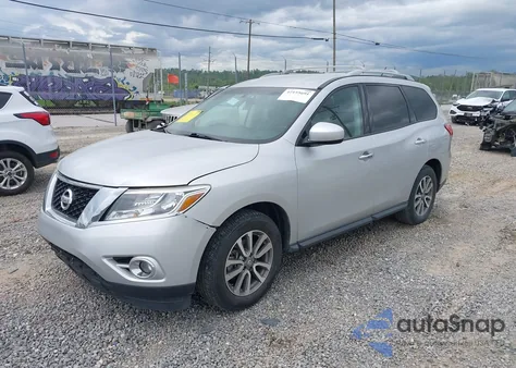 2013 Nissan Pathfinder Sv из США, поврежденный, VIN 5N1AR2MMXDC669511